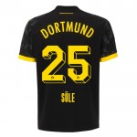 Günstige Fußballtrikots Borussia Dortmund Sule 25 Auswärtstrikot 2023-24 Kurzarm
